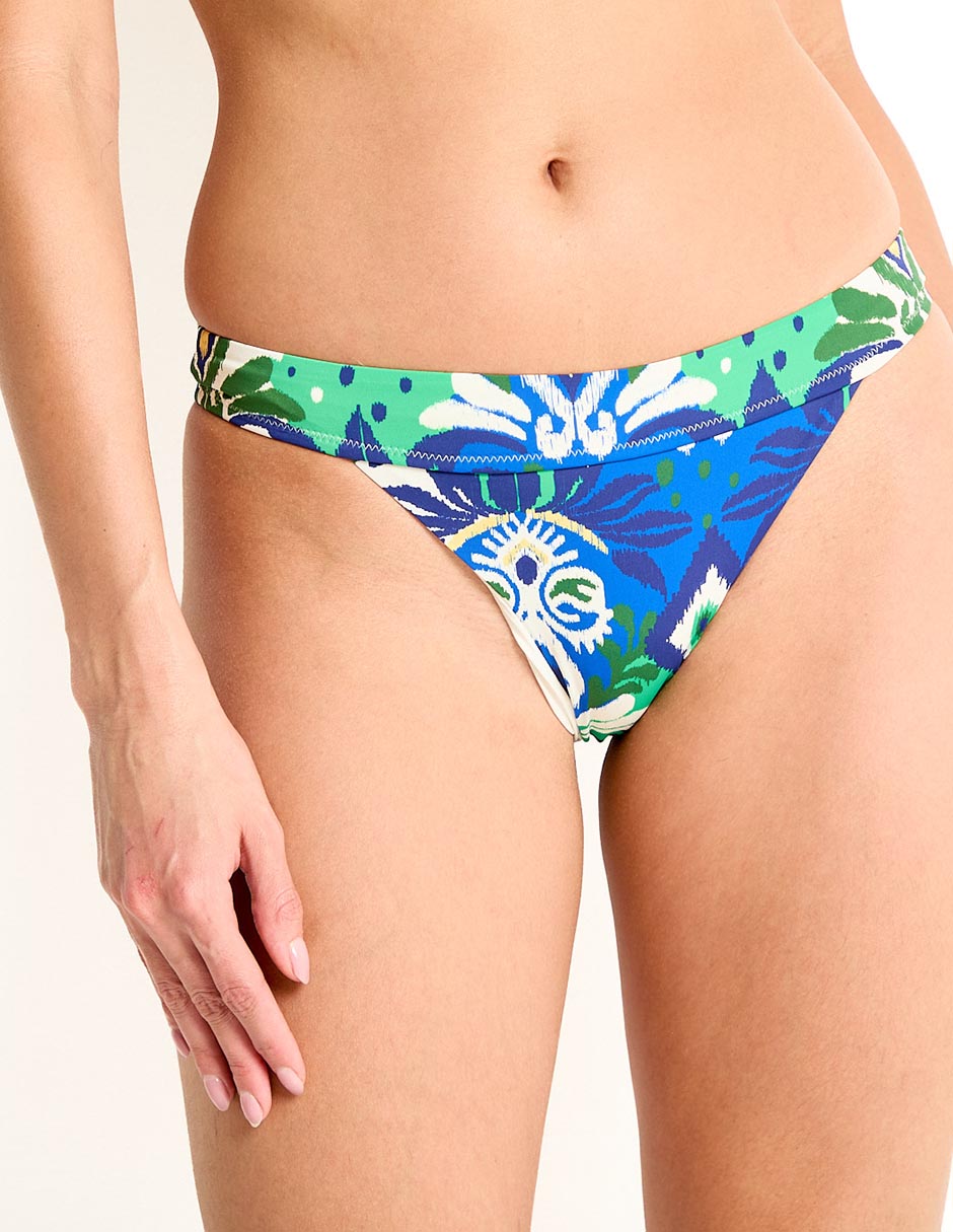 Bikini estampado a la cadera para mujer 4