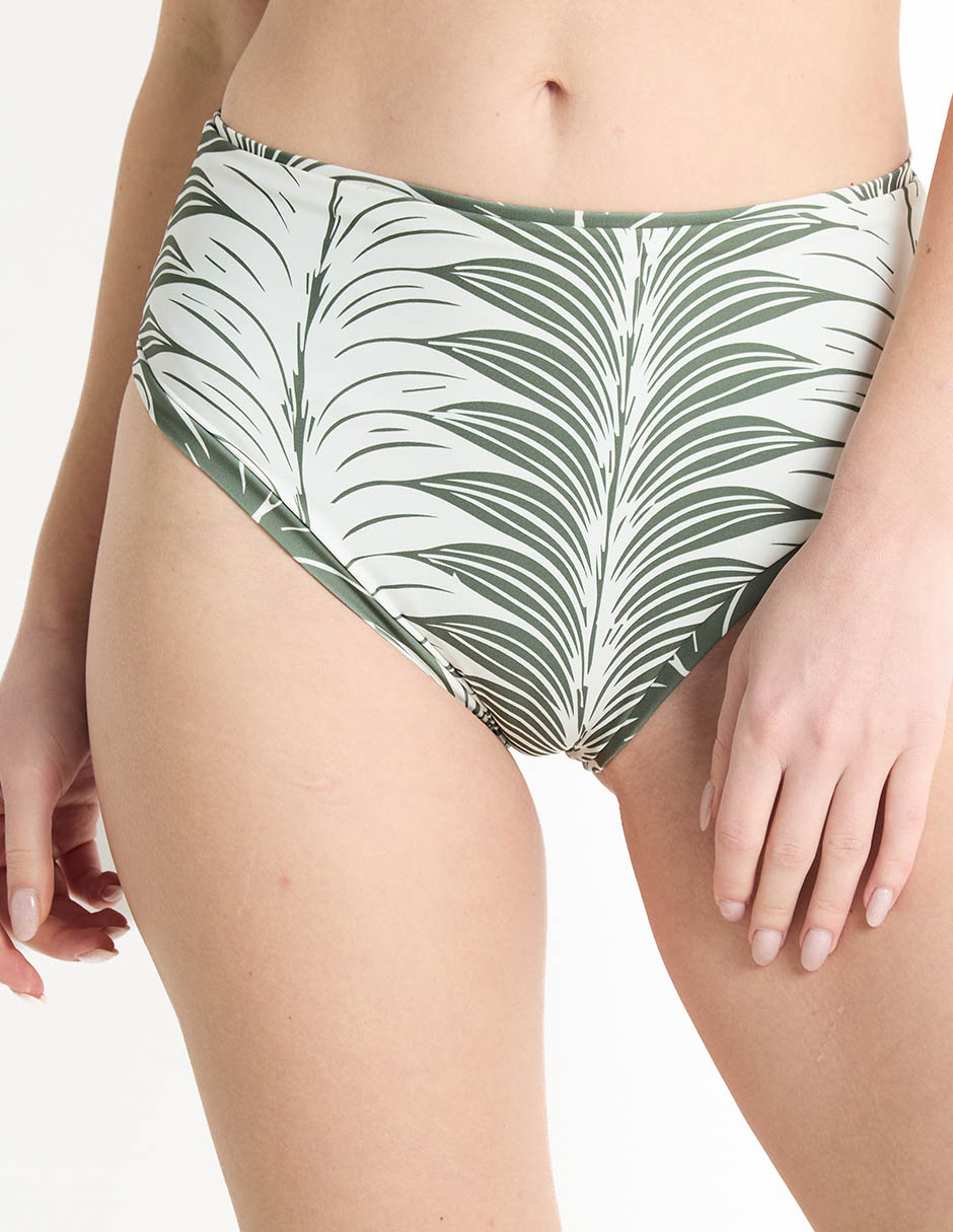 Bikini estampado a la cintura para mujer 4