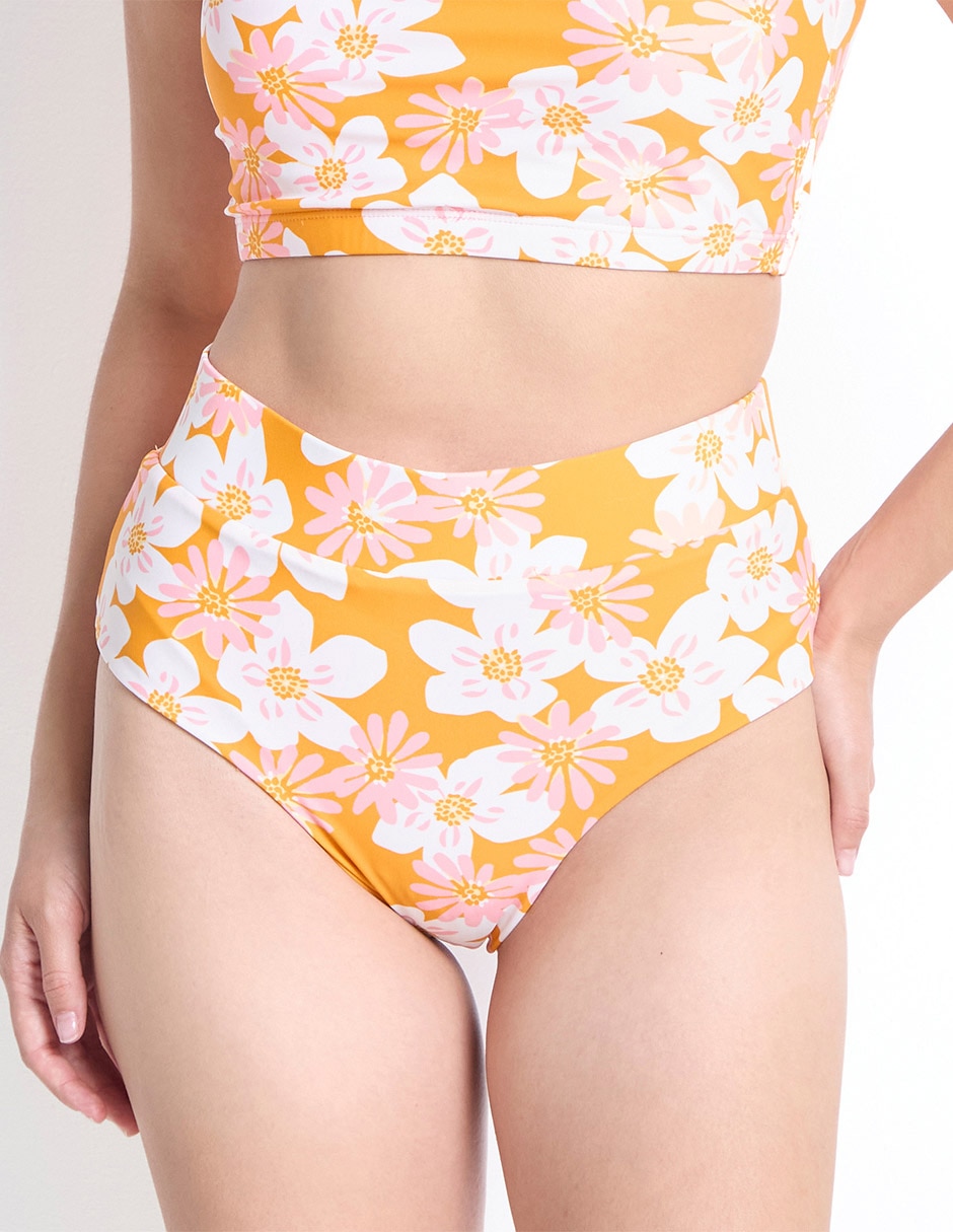 Cheeky bikini estampado floral a la cintura para mujer Cheeky bikini estampado floral a la cintura para mujer