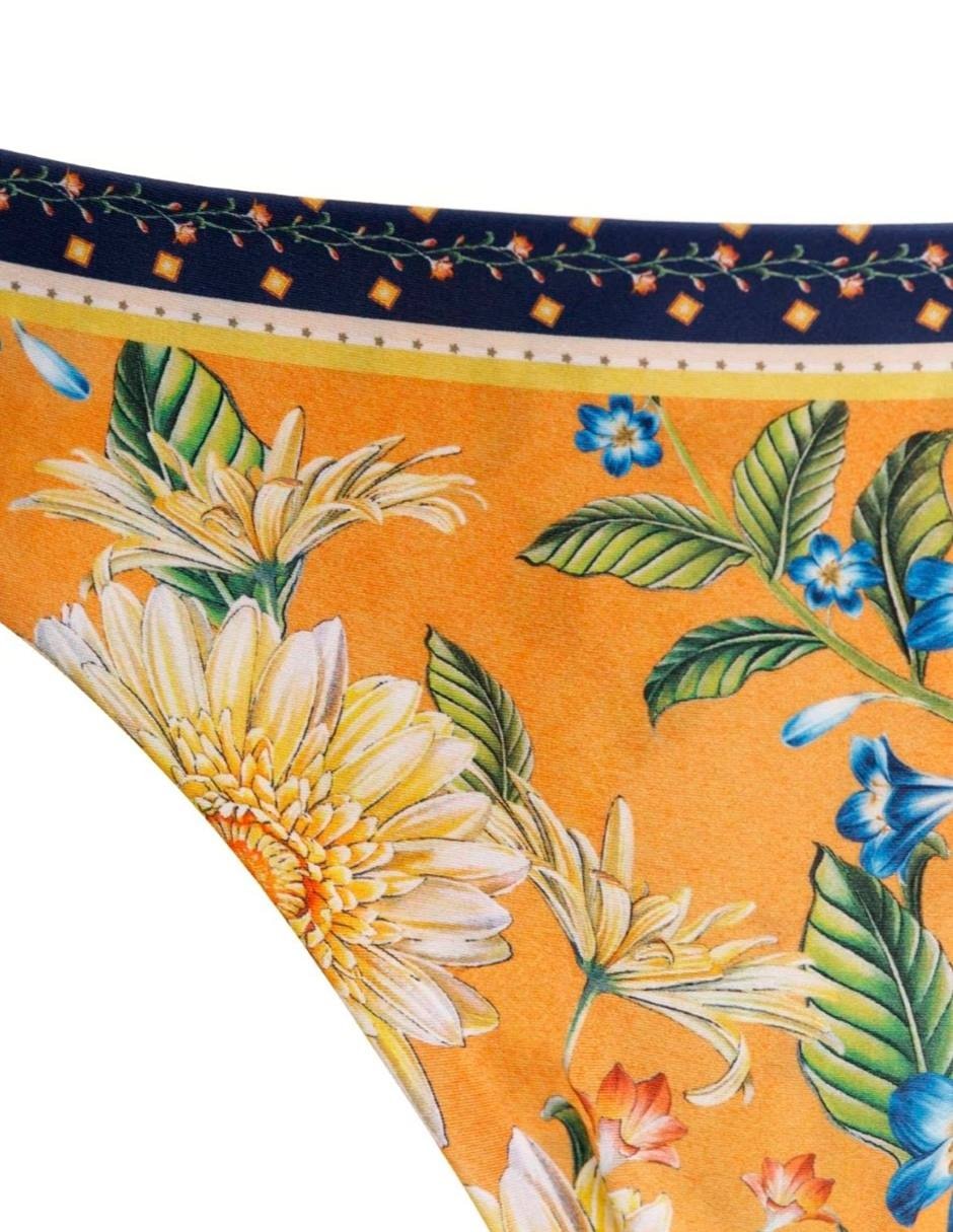 Panty bikini estampado a la cadera para mujer 6