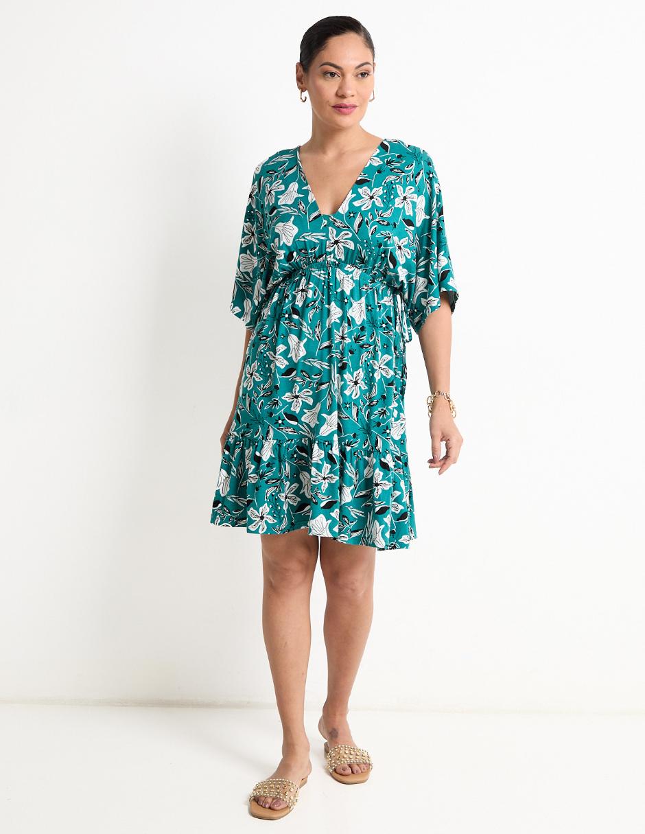 Vestido arriba de la rodilla casual para mujer 3