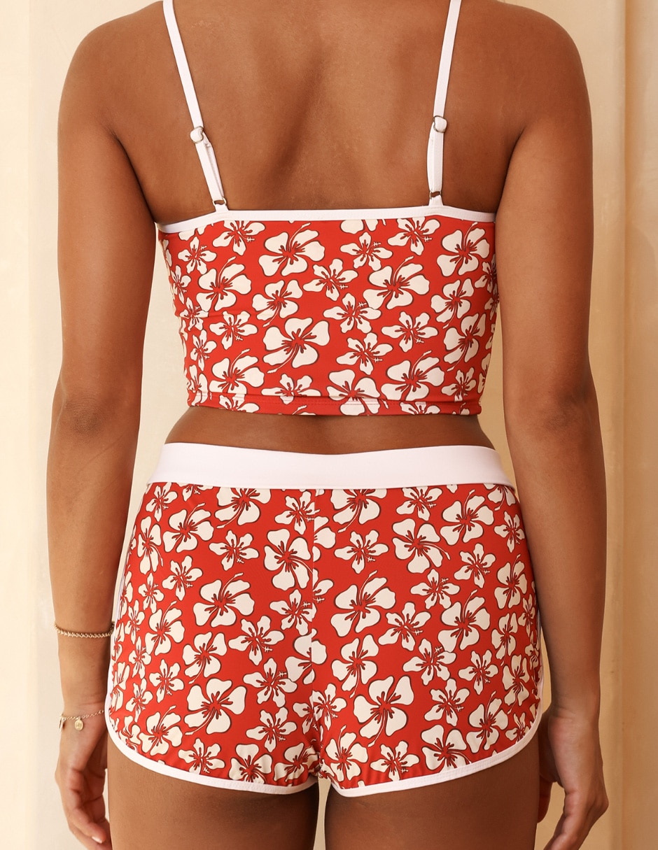 Top bikini estampado floral para mujer 3