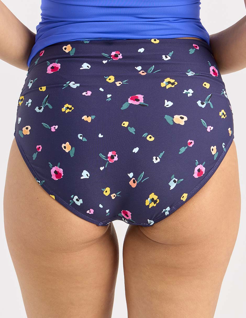 Hipster estampado floral a la cadera para mujer 3