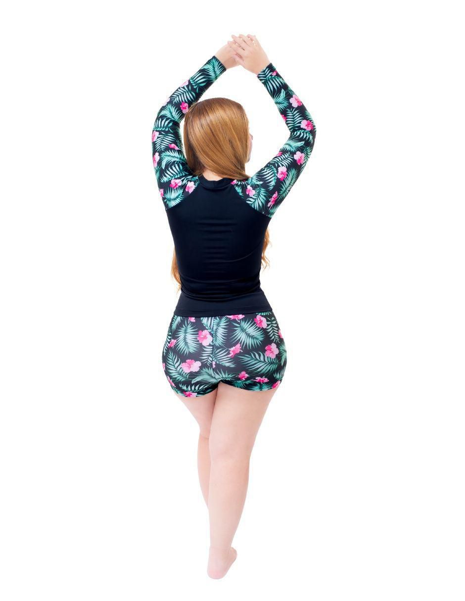Conjunto tankini estampado floral para mujer 3