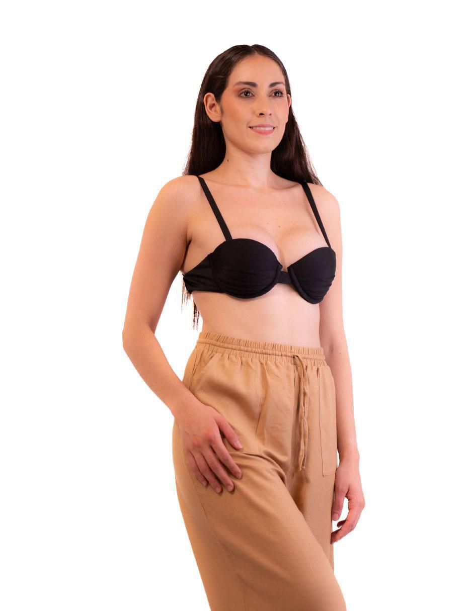 Salida de playa pantalón con bolsillos para mujer Salida de playa pantalón con bolsillos para mujer