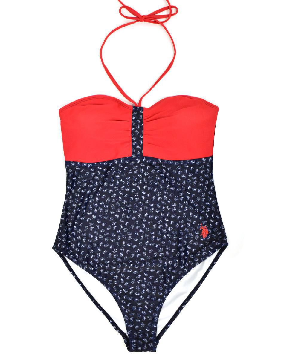 Traje de baño completo estampado para mujer 3
