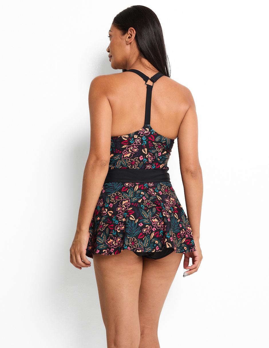 Top bikini estampado floral para mujer 2