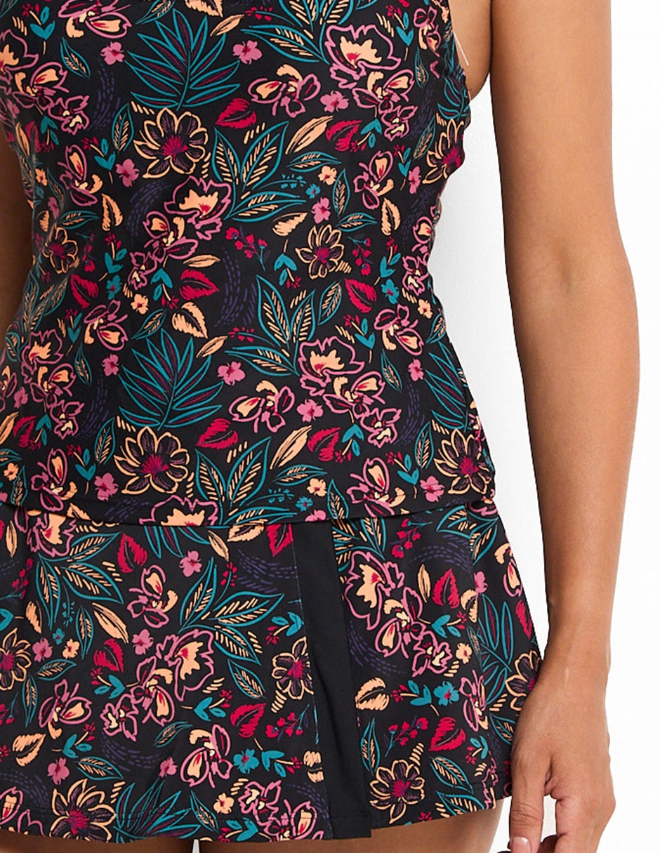 Top bikini estampado floral para mujer 5