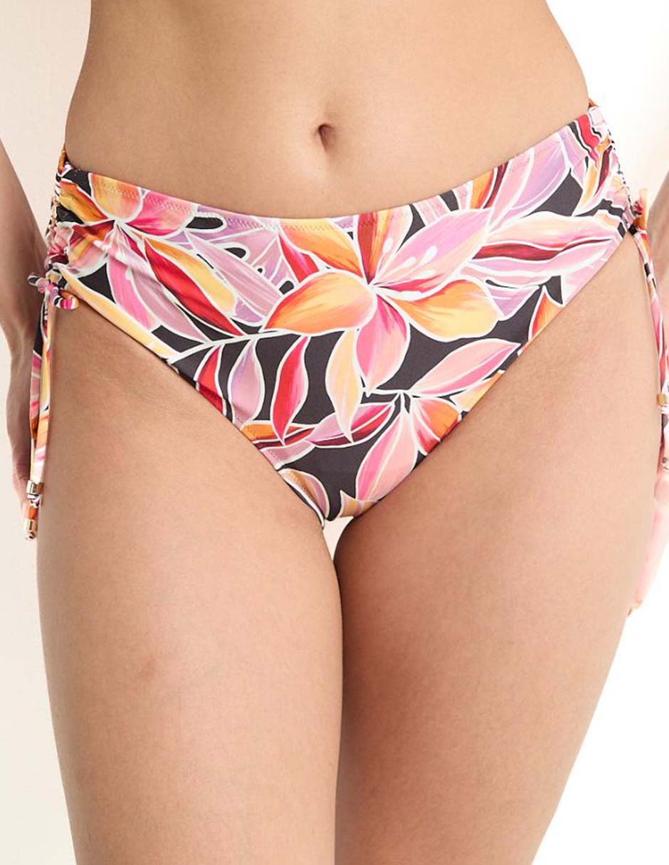 Bikini estampado floral a la cadera para mujer