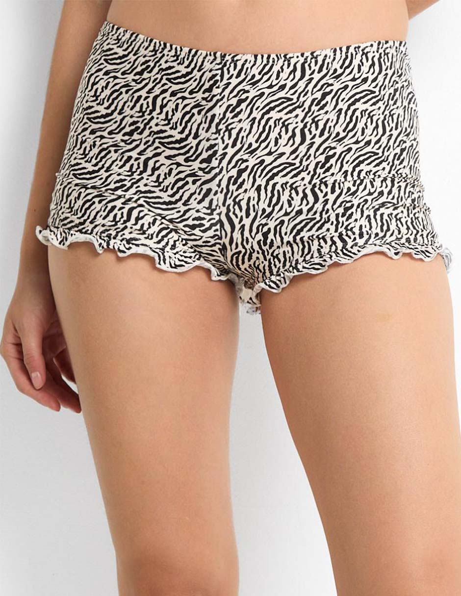 Bóxer estampado animal print a la cadera para mujer 4