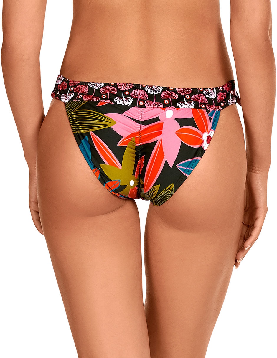 Bikini estampado floral a la cadera para mujer 3