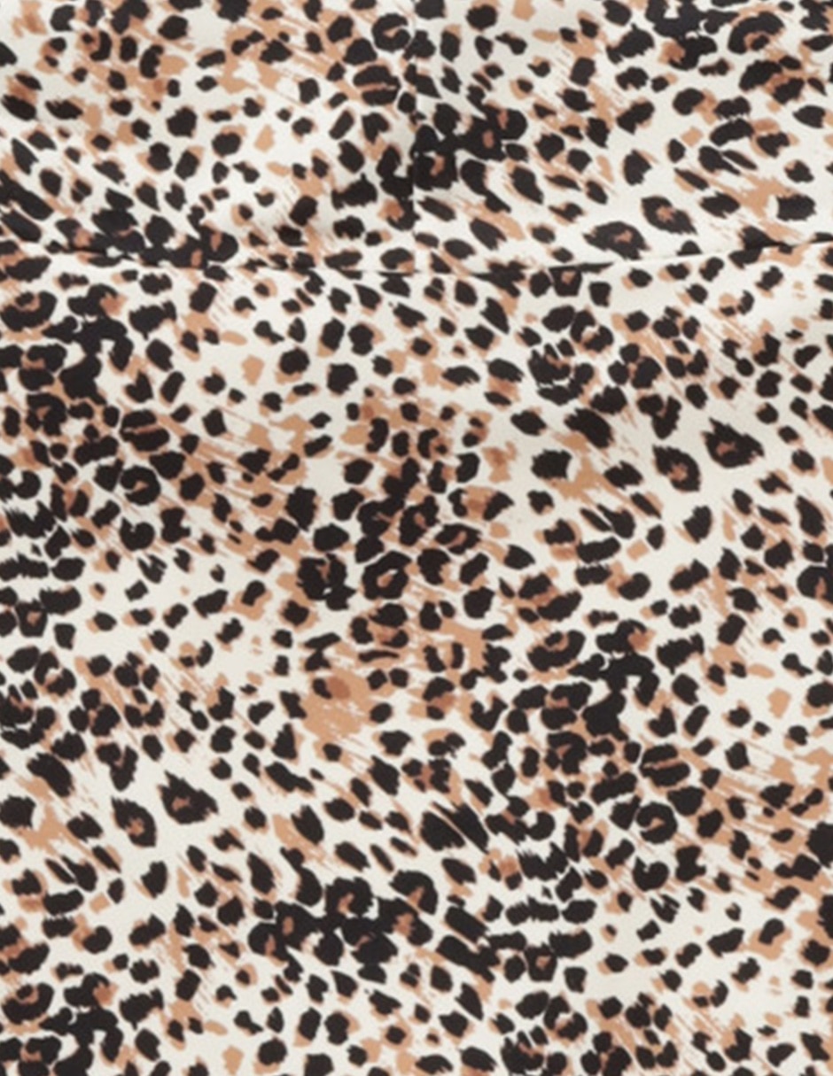 Bikini estampado animal print a la cintura para mujer 3