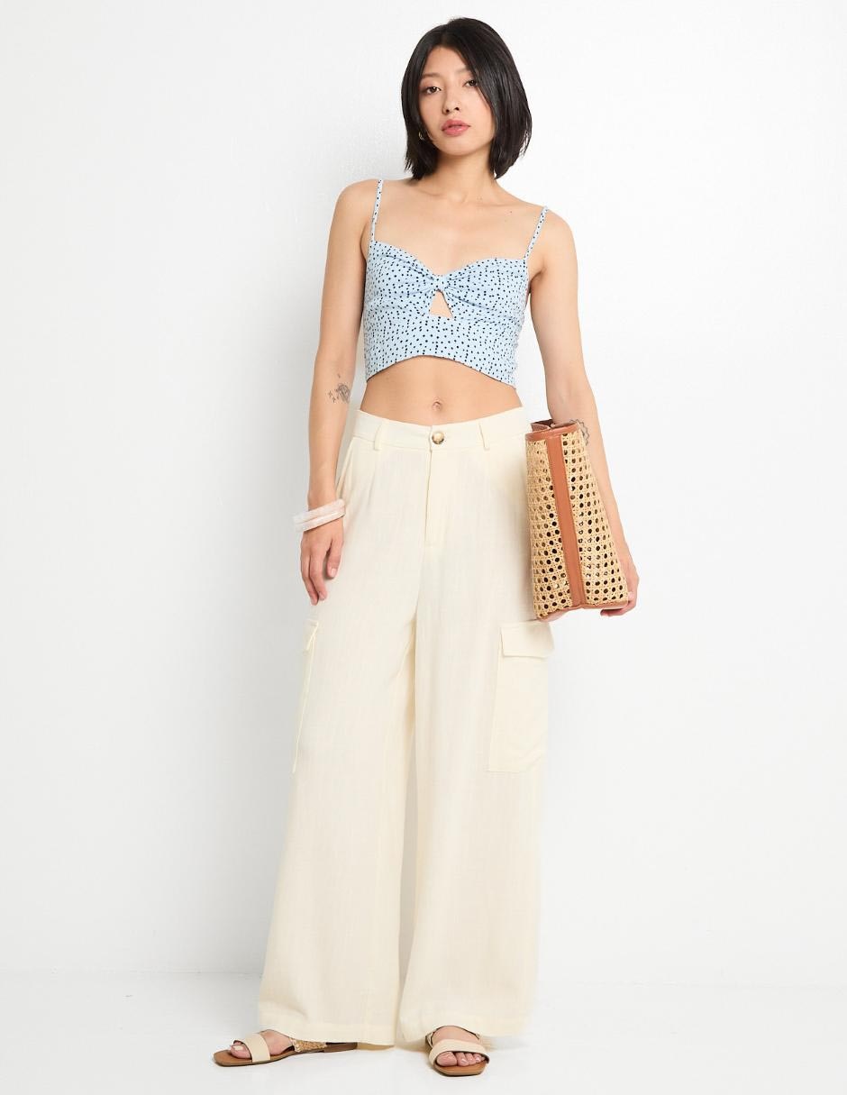 Pantalón jogger amplio para mujer 3