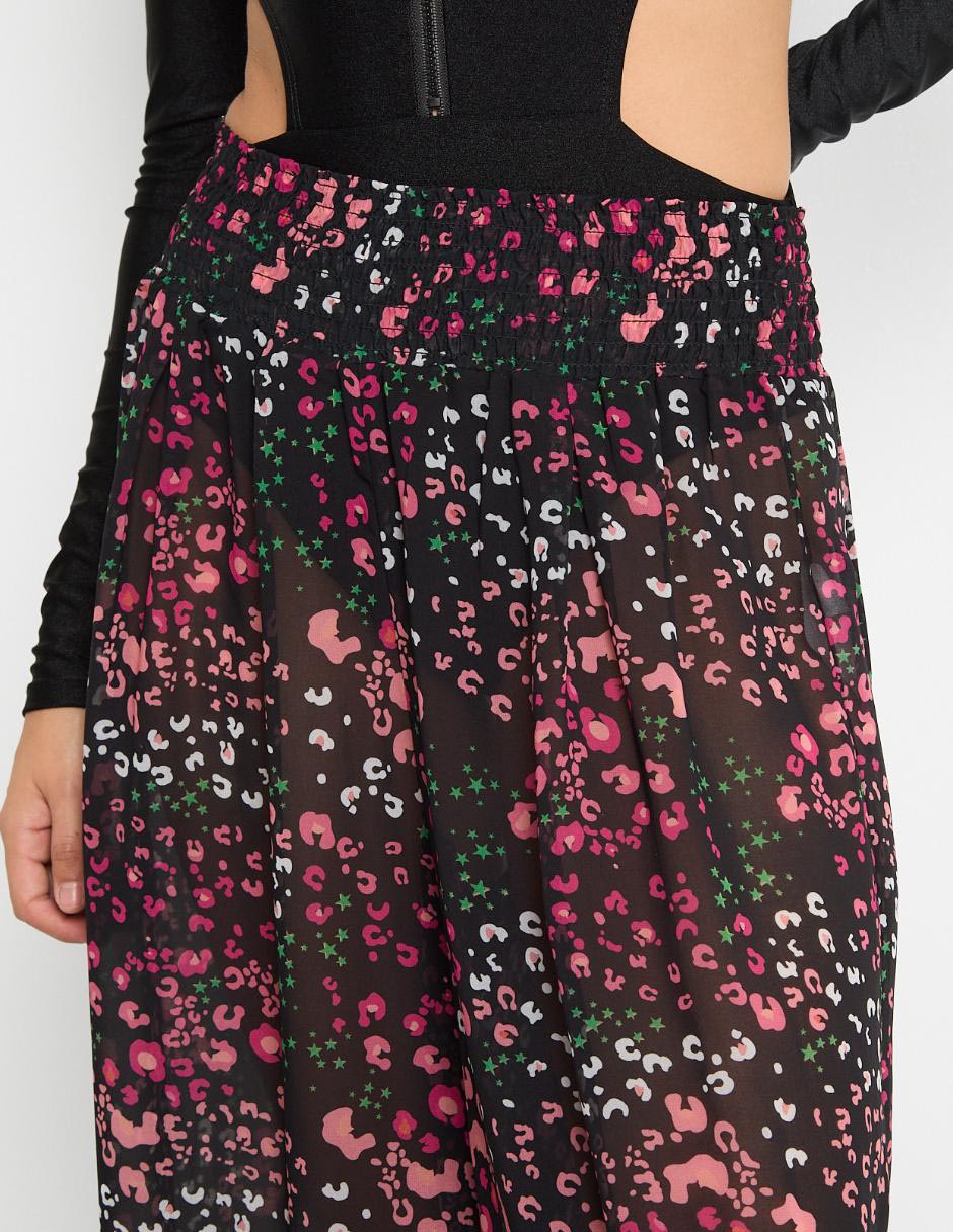Pantalón relaxed amplio para mujer 4
