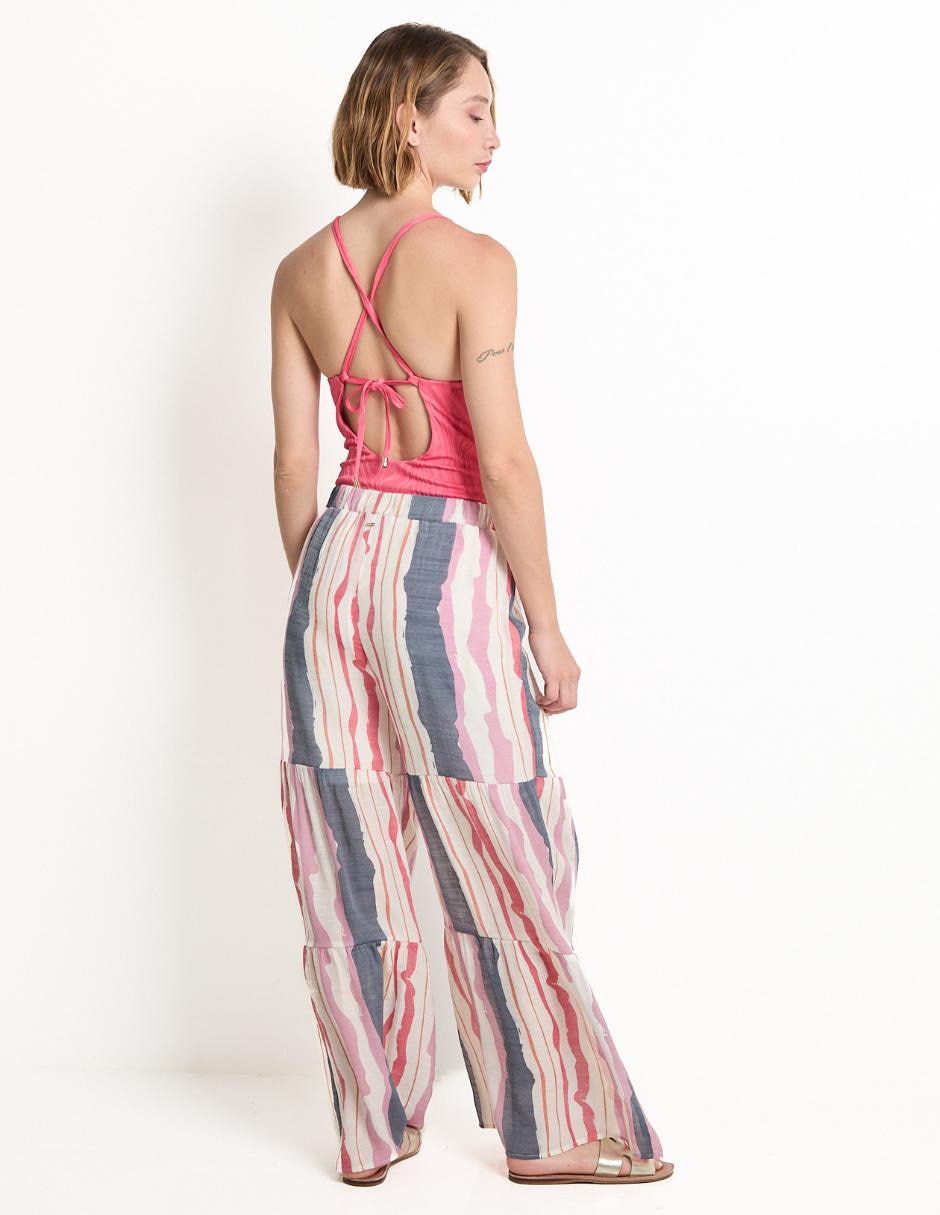 Pantalón relaxed straight para mujer