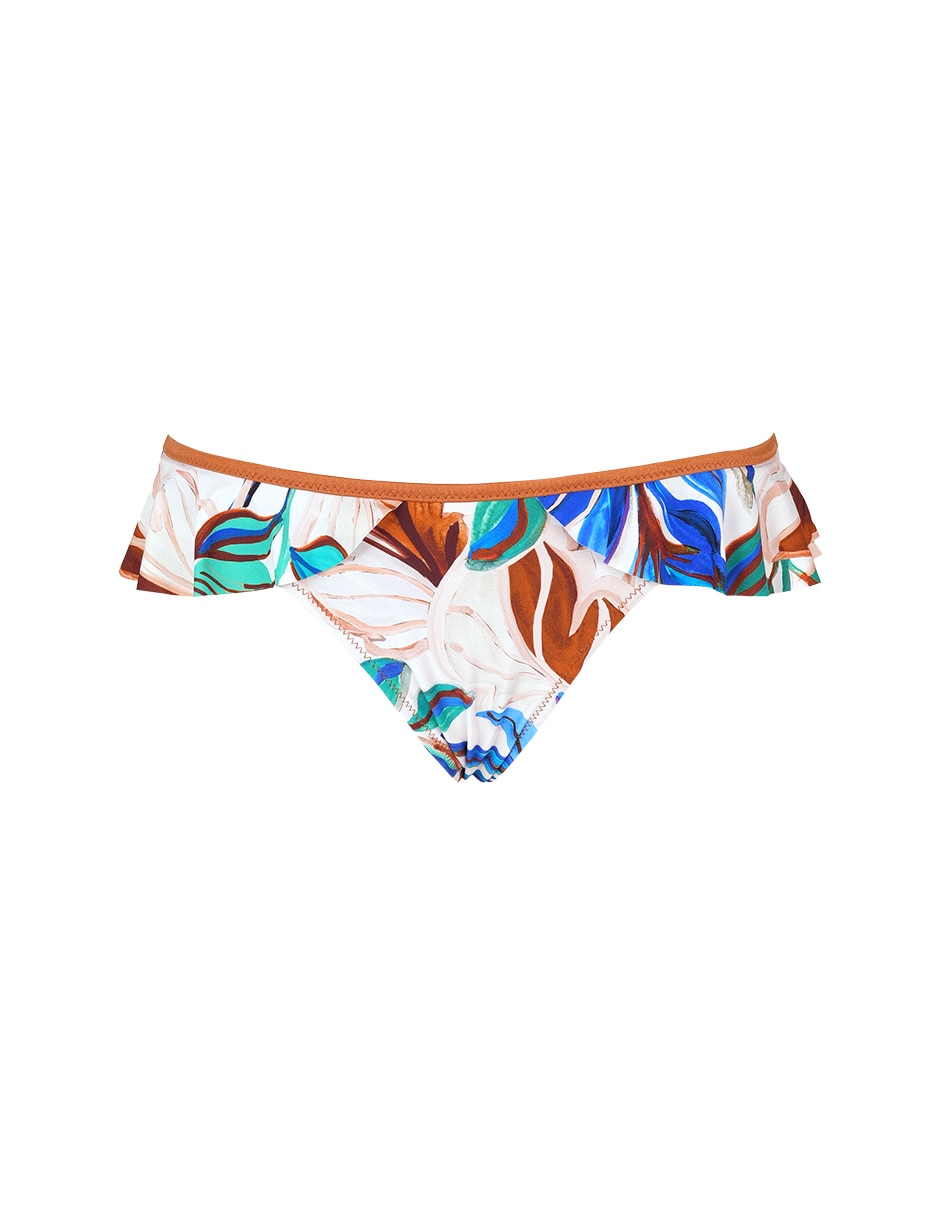 Bikini estampado a la cadera para mujer 5