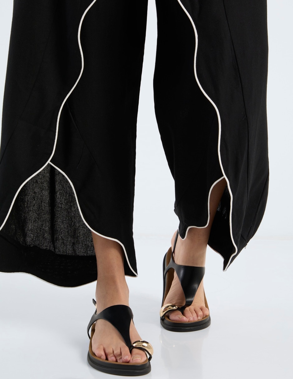 Pantalón relaxed wide leg para mujer 5