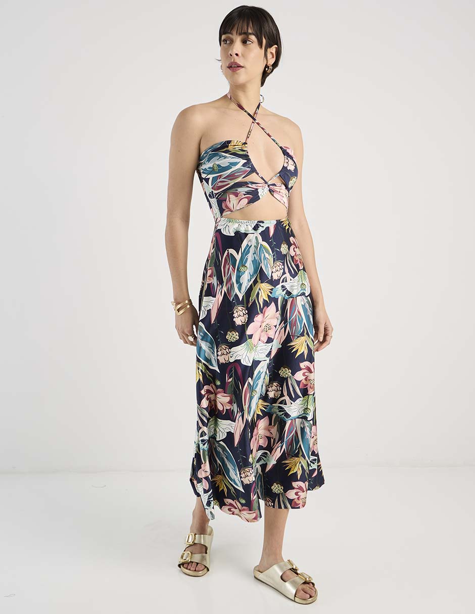Vestido largo de playa para mujer 2