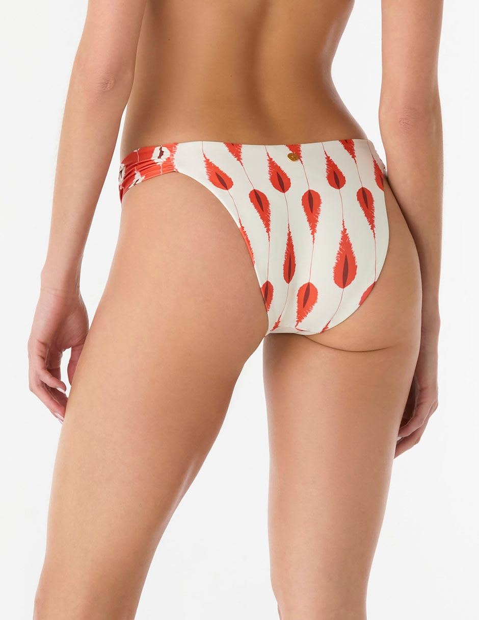 Bikini estampado a la cadera para mujer 2