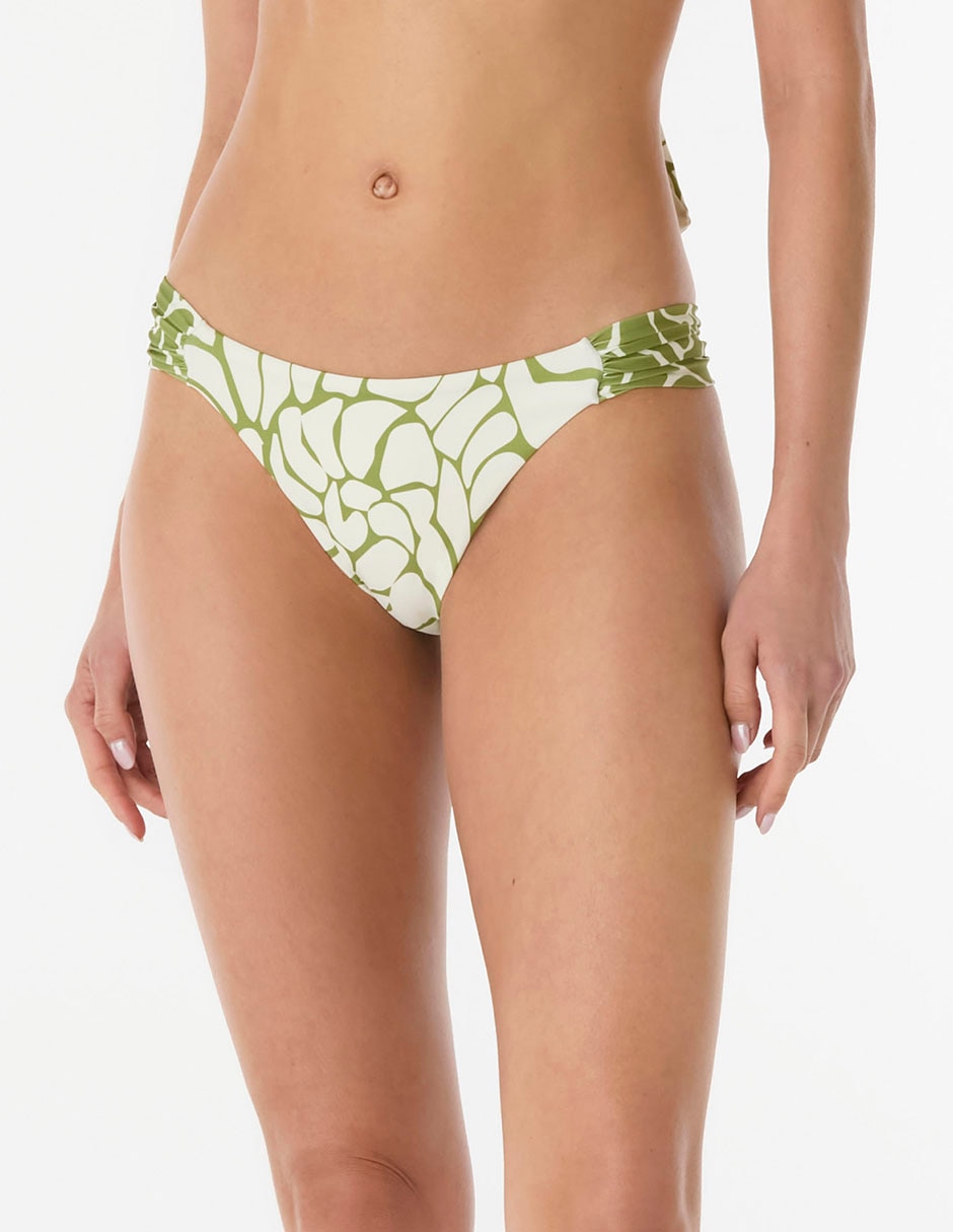 Bikini estampado a la cadera para mujer Bikini estampado a la cadera para mujer