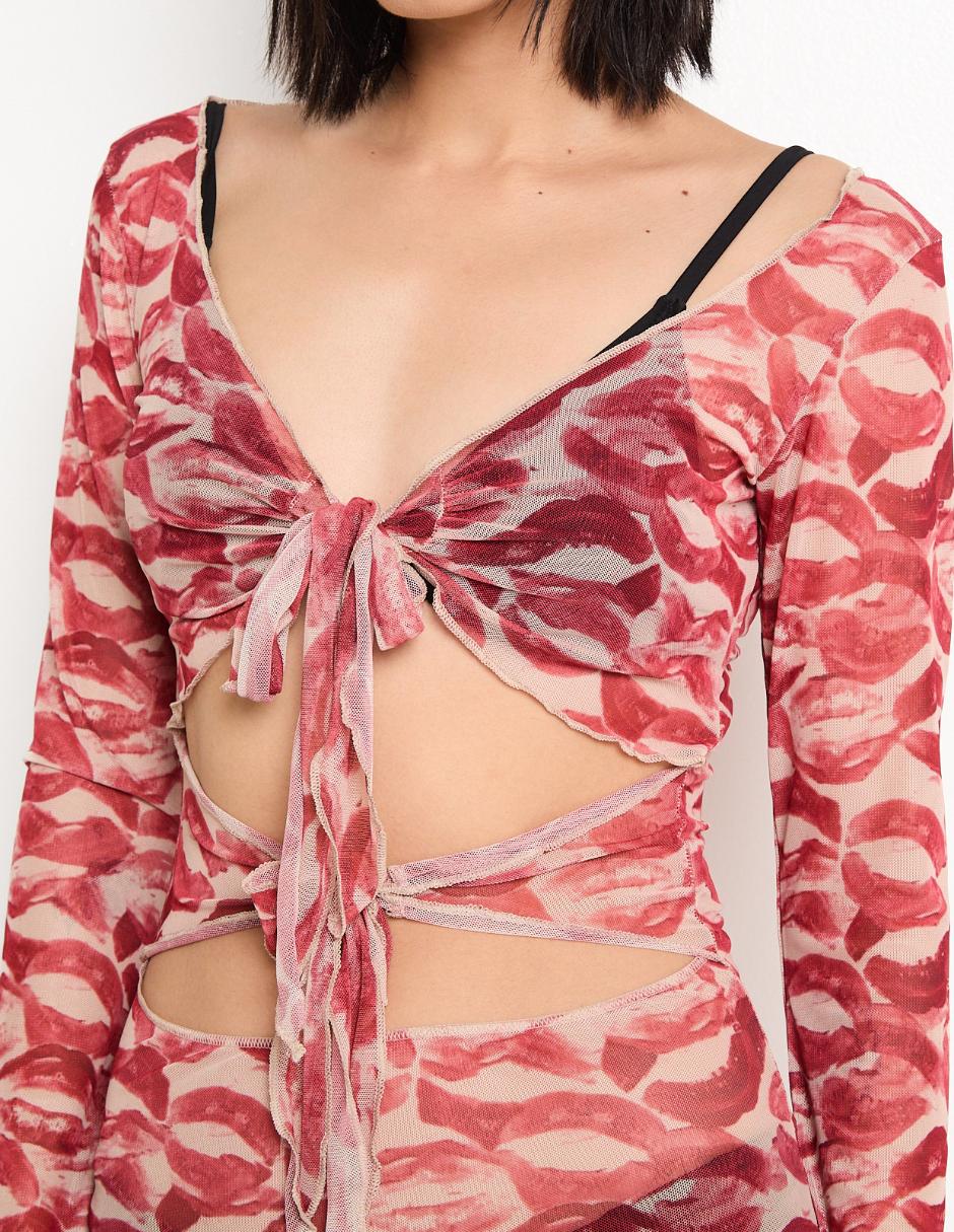 Salida de playa vestido para mujer 4