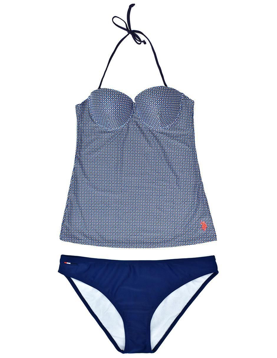 Conjunto tankini estampado para mujer 3