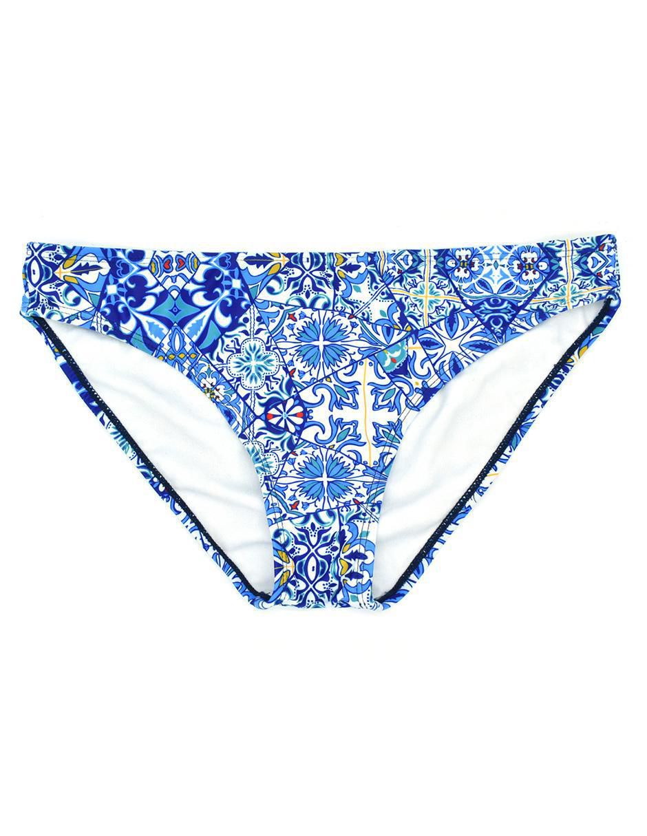 Conjunto tankini estampado paisley para mujer 5