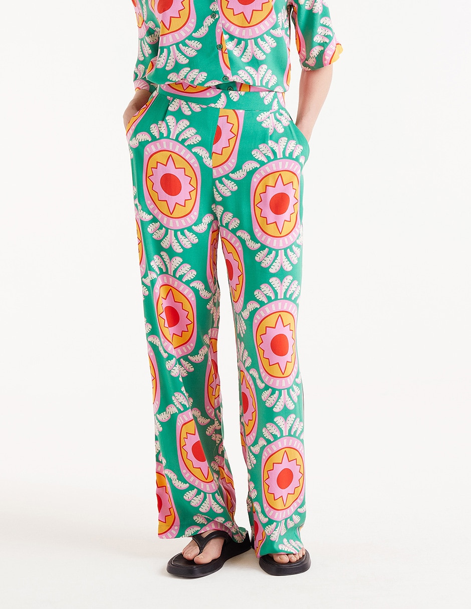 Pantalón carpenter straight para mujer