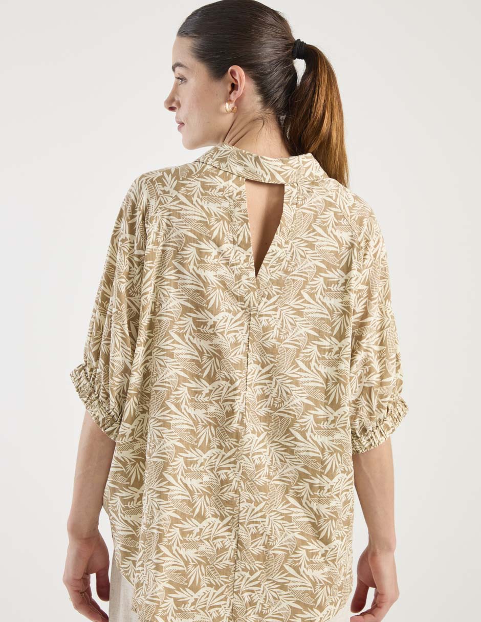 Blusa manga corta para mujer 2