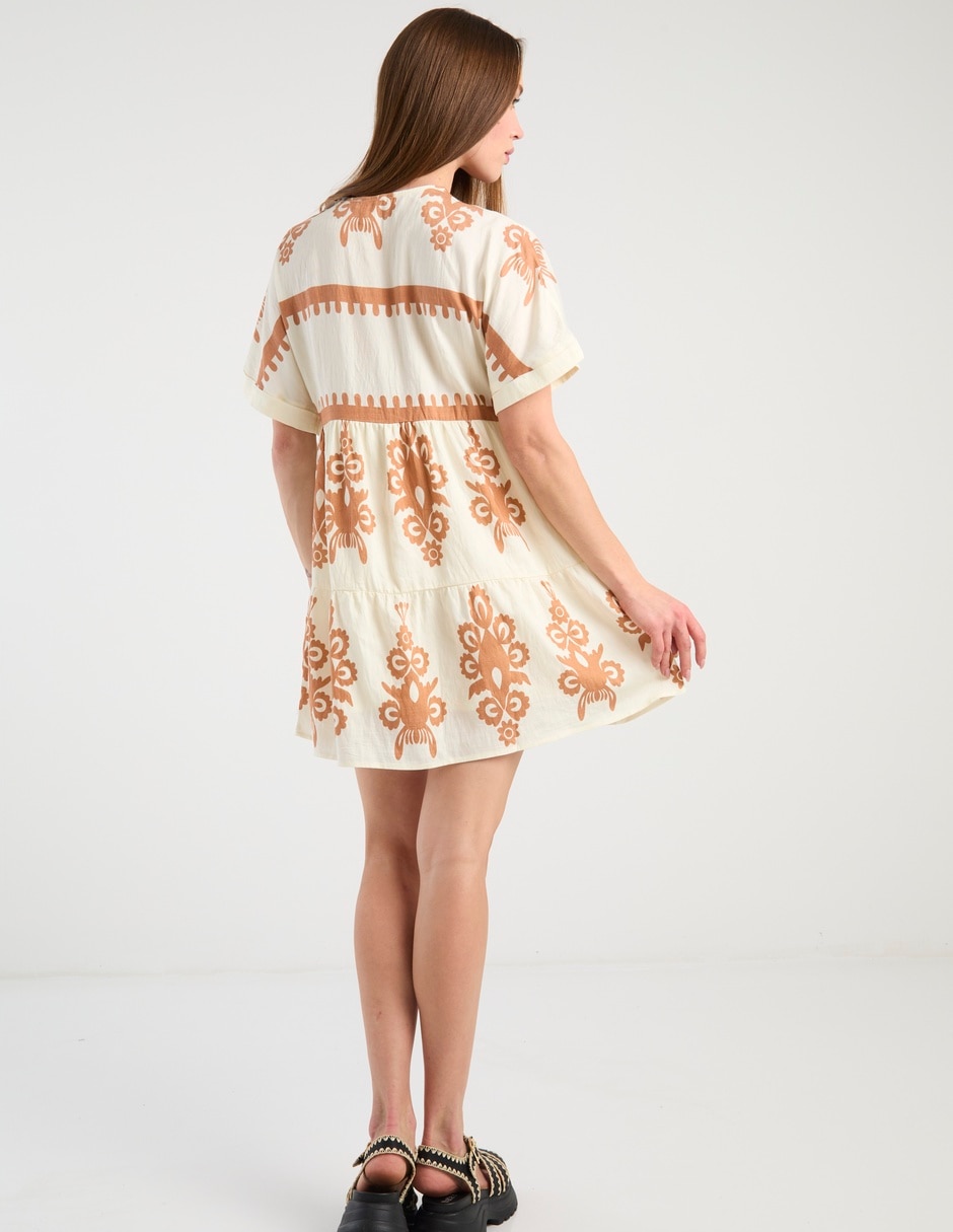 Vestido corto playa para mujer 2