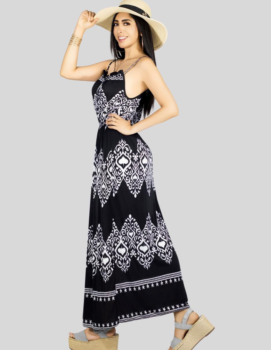 Vestido maxi casual para mujer 5