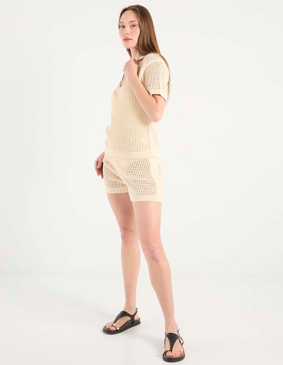 Salida de playa short para mujer 3