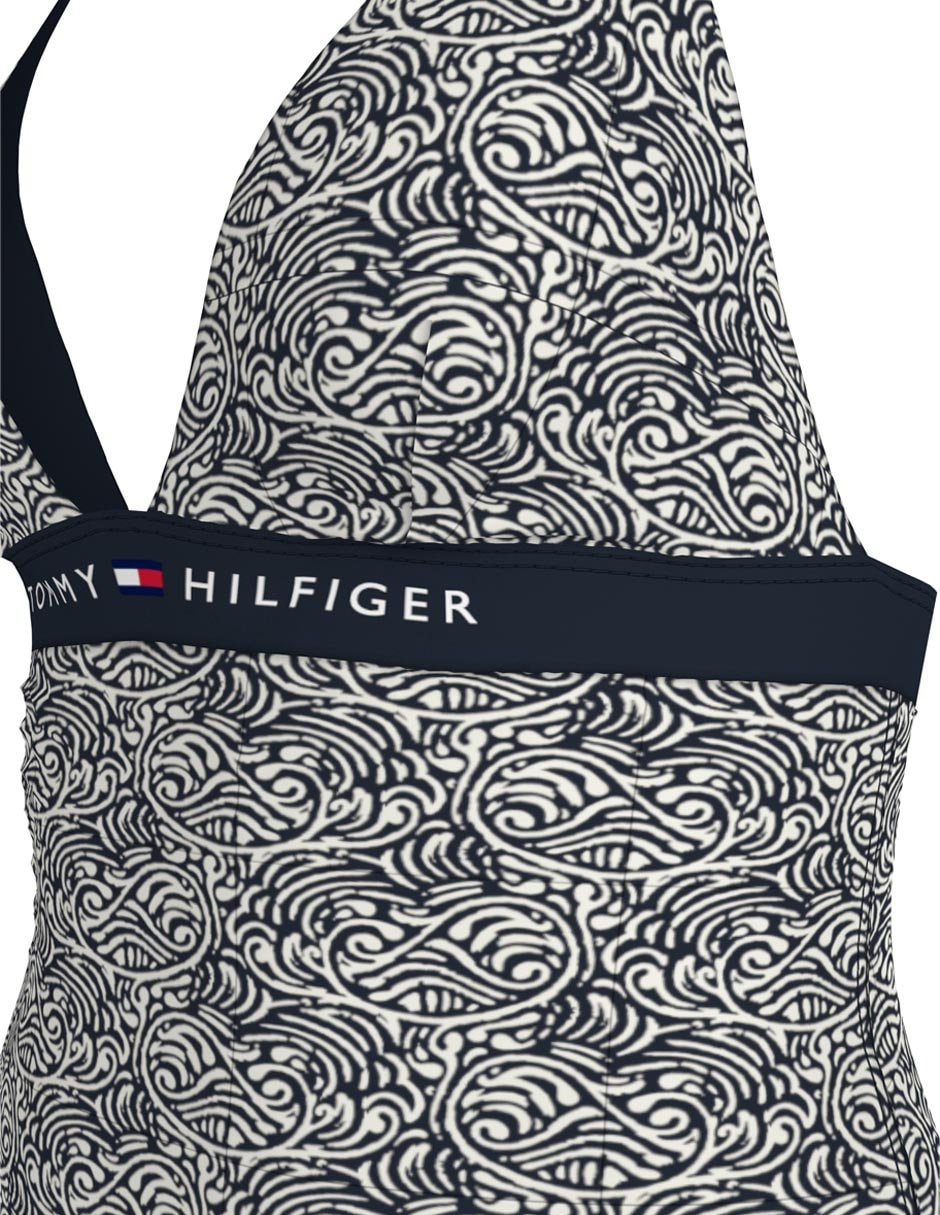 Traje de baño completo estampado náutico para mujer 3