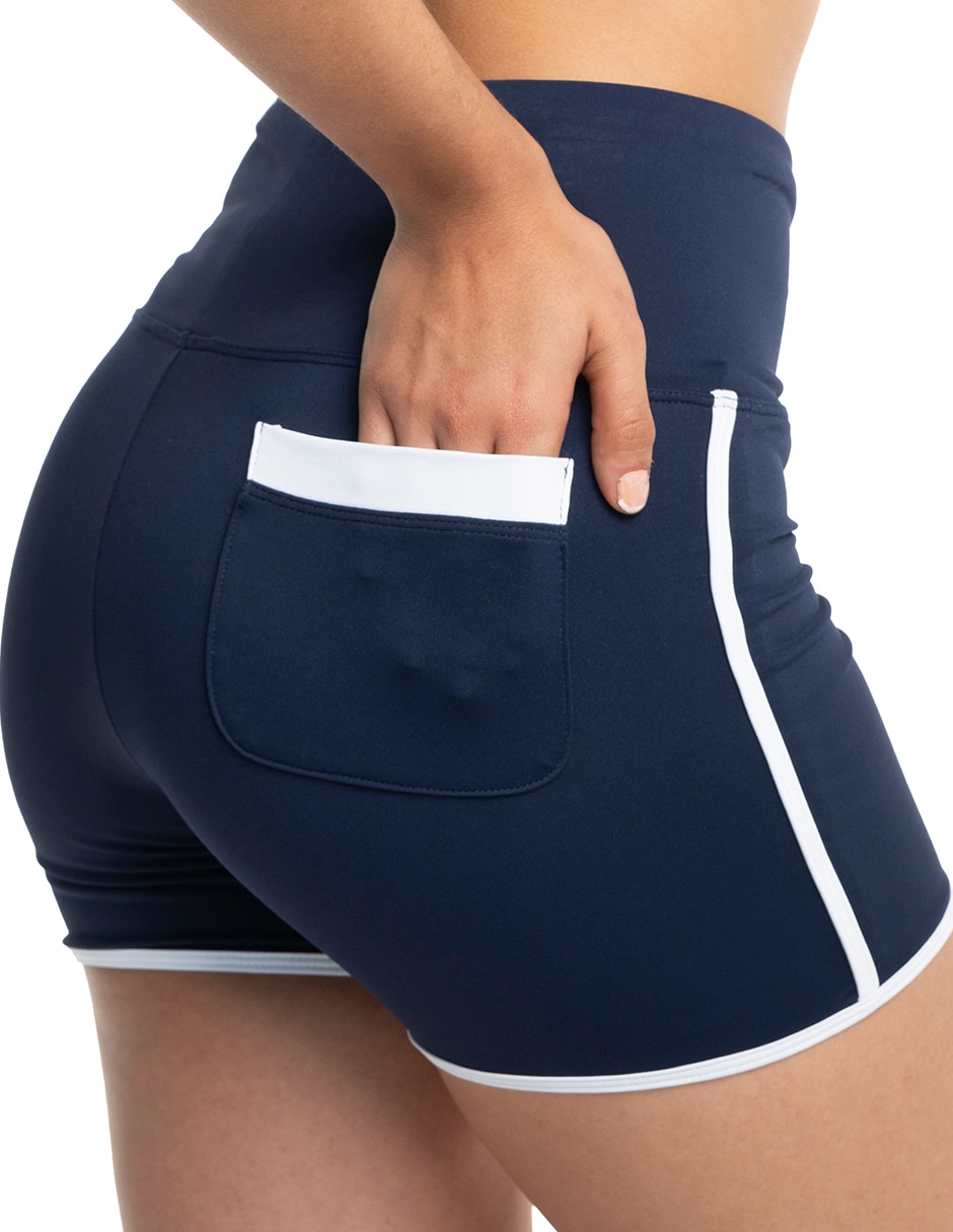Shorty bikini a la pretina ancha para mujer 4