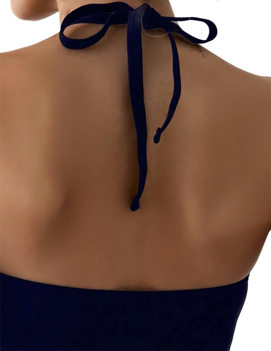 Traje de baño completo estampado grecas para mujer 5