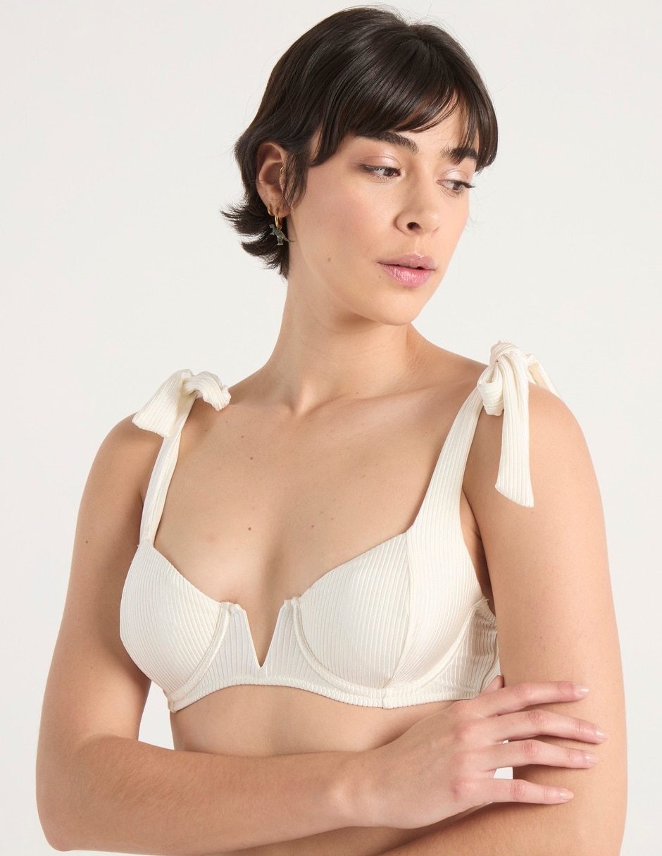 Brassiere con media copa para mujer 2