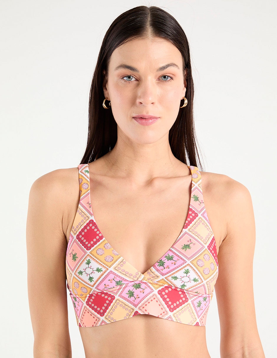 Top bikini con copas para mujer Top bikini con copas para mujer