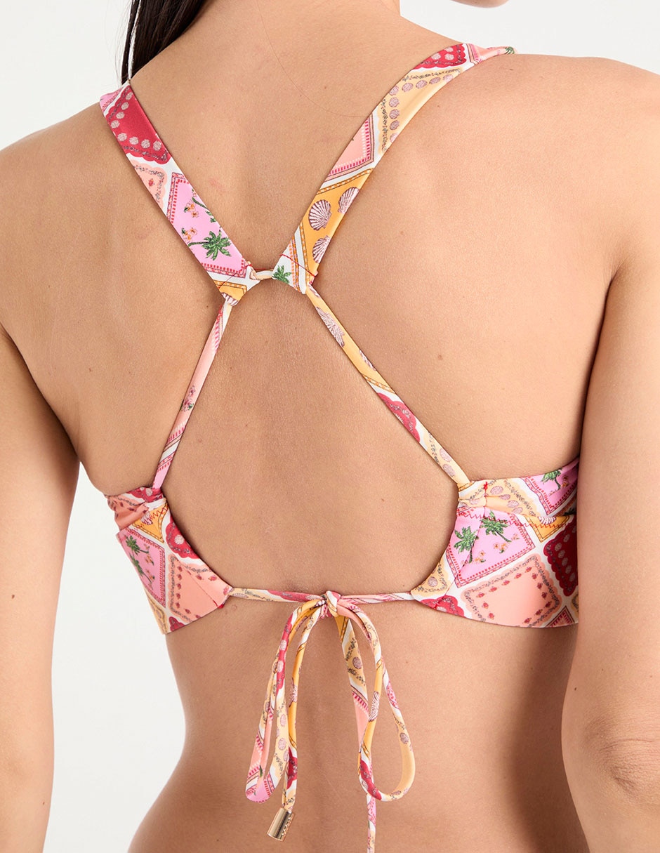 Top bikini con copas para mujer 5