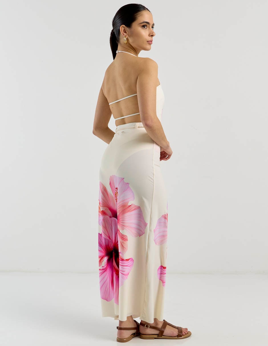Falda crop a la cintura alta 6
