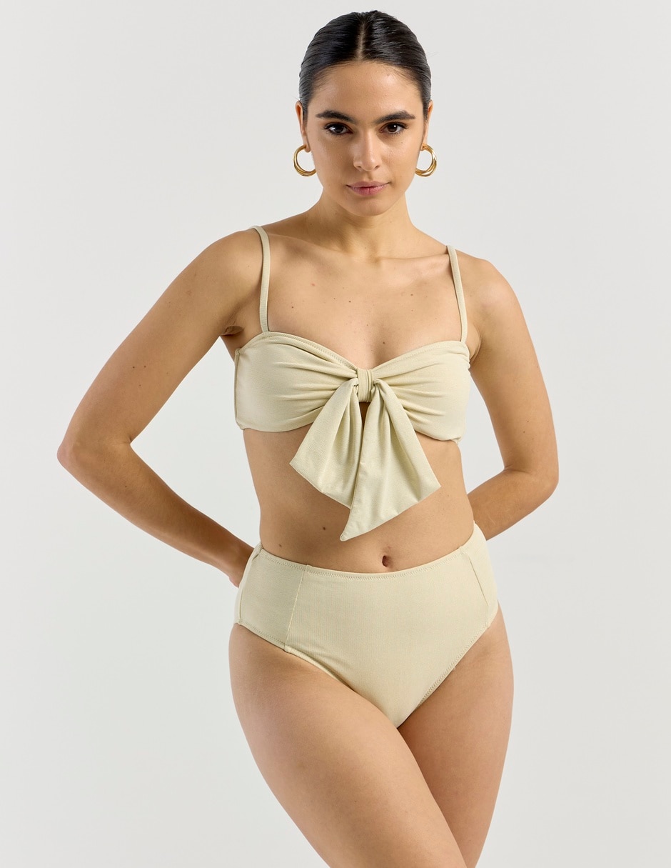 Bikini cintura alta para mujer 2