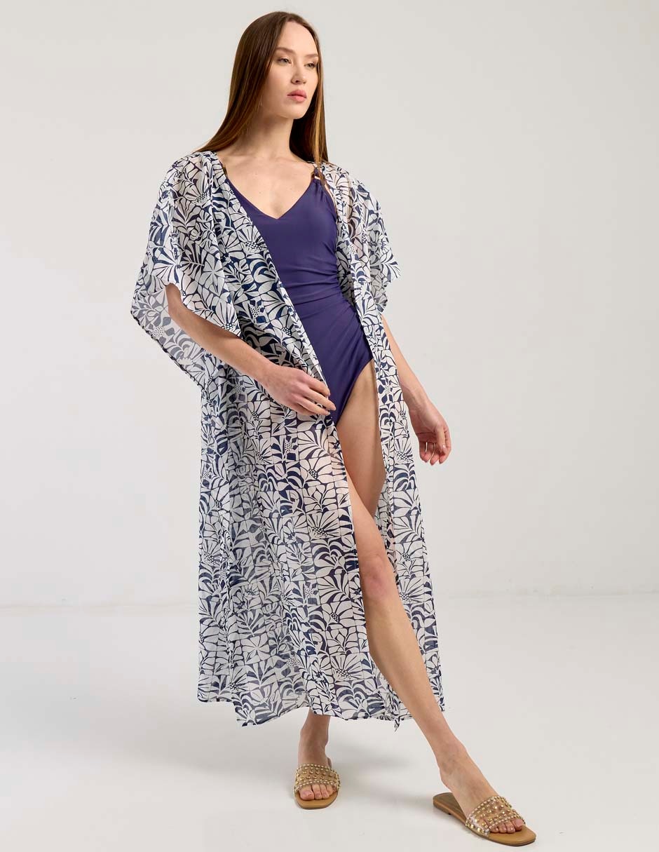 Salida de playa kimono para mujer 3