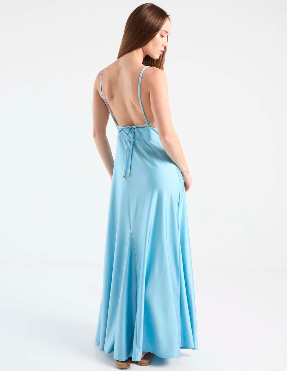 Vestido largo casual para mujer 2