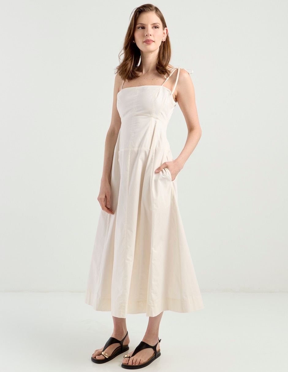 Vestido midi casual para mujer 2