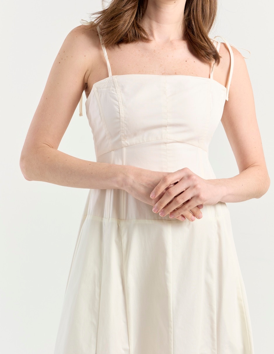 Vestido midi casual para mujer 4