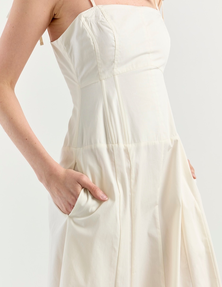 Vestido midi casual para mujer 5