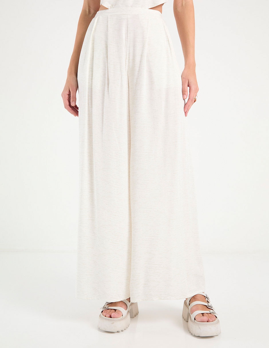 Pantalón relaxed amplio para mujer