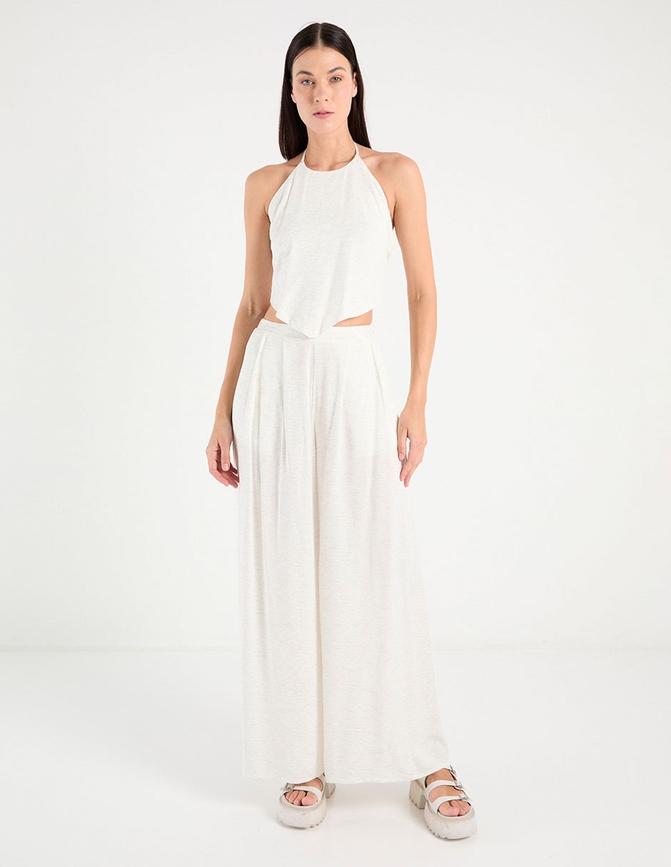 Pantalón relaxed amplio para mujer 2