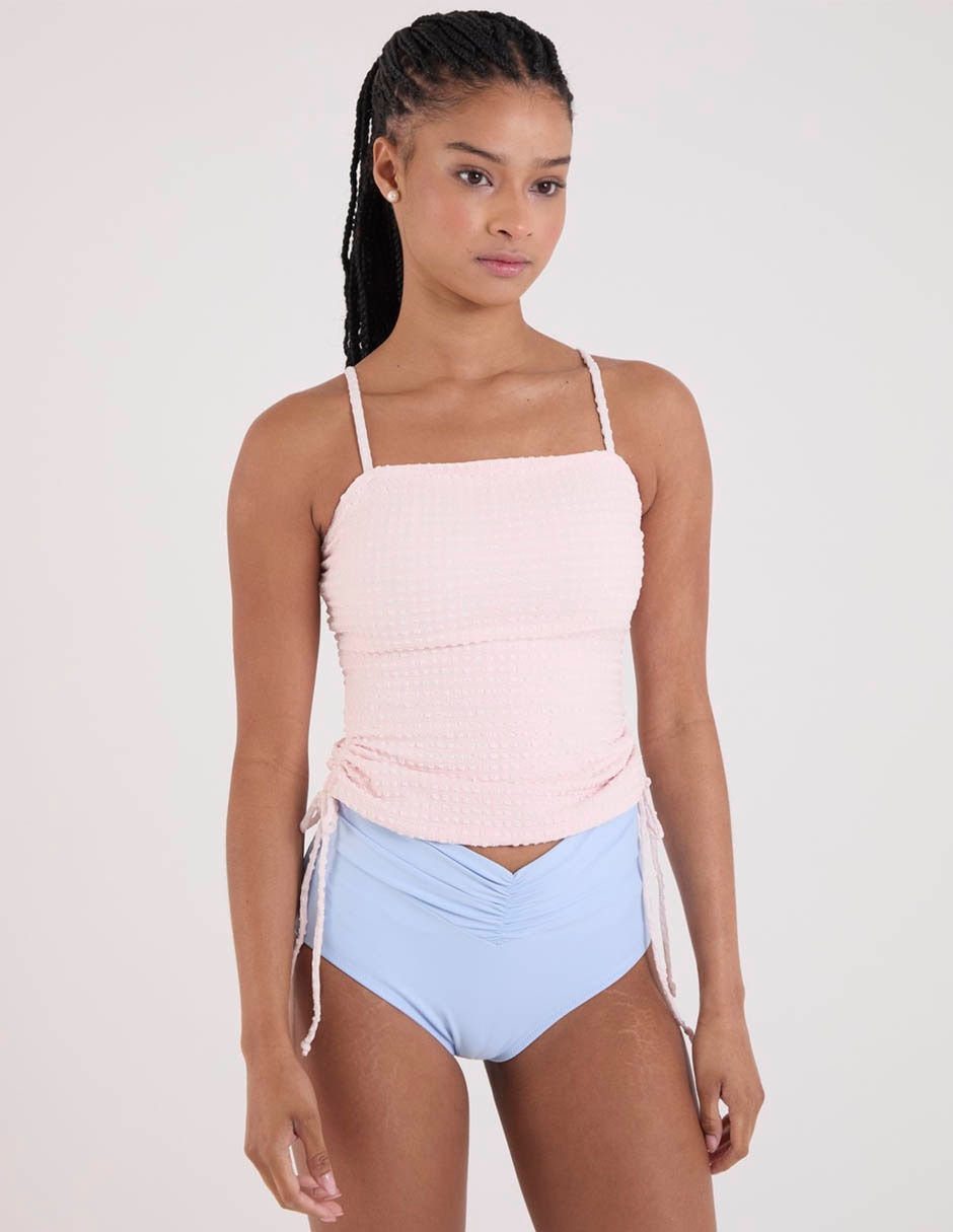 Tankini estampado a cuadros para mujer Tankini estampado a cuadros para mujer