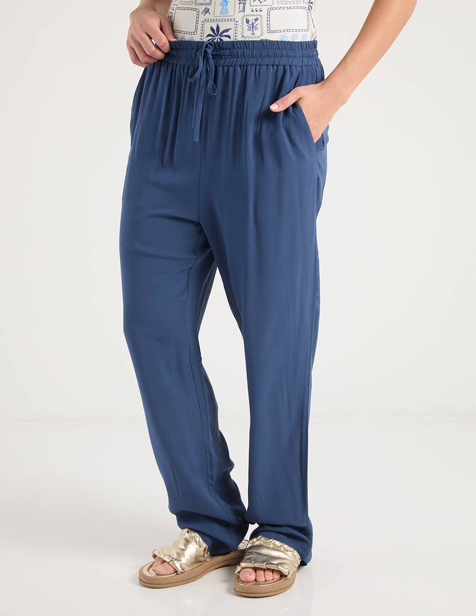 Pantalón relaxed straight para mujer Pantalón relaxed straight para mujer