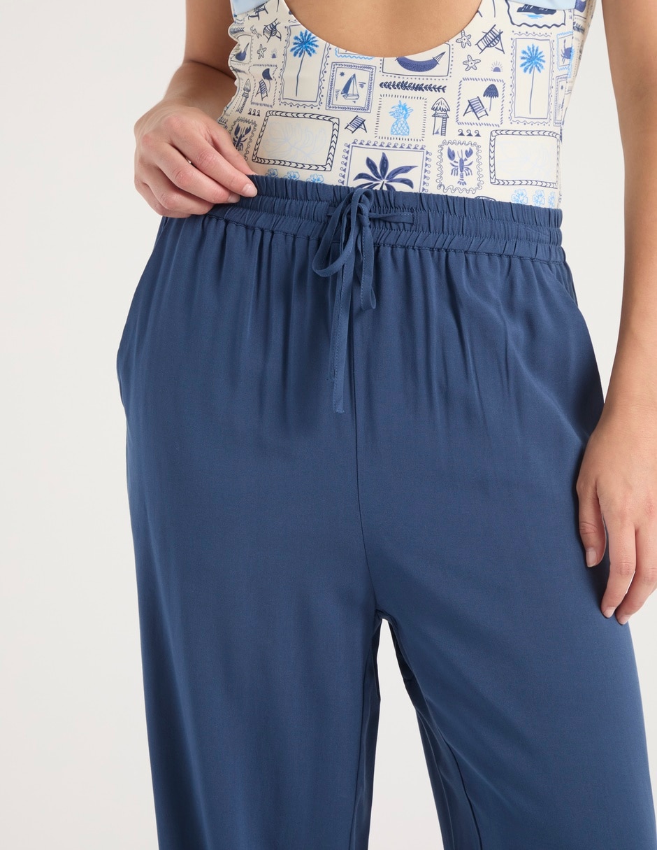 Pantalón relaxed straight para mujer 4